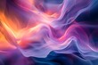 Abstract representation of time's passage, using flowing gradients and soft blurring effects to convey movement and change.