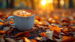 Autumn Warmth Pumpkin Spice Latte: Cinnamon Whirl
