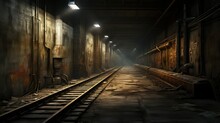 Train Subway Tracks