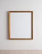 © umut hasanoglu - Empty frame on a wall mockup template blank picture frame