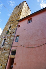 Wall Mural - Seretti tower in Vicopisano, Tuscany, Italy