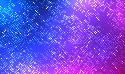 Wall Mural - abstract technology futuristic digital concept square pattern pixel background. fintech technology o