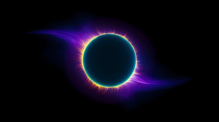 Wall Mural - space galaxy background, 3d illustration of nebulae in the universe