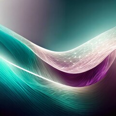 Poster - Streams of light abstract Cool waves background Creative element