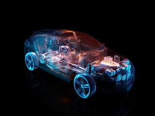 Poster - Model cars.