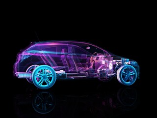 Poster - Model cars.