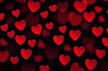 Wall Mural - heart with paint. generating by ai technology