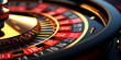 Realistic Roulette Wheel In Close Up On A Black Background, Casino theme betting online casino image of red color casino roulette poker gameroulette wheel
