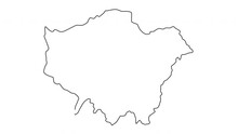 Animated Sketch Of A Map Of London In England