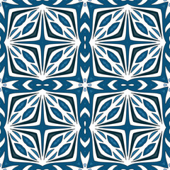 Wall Mural - Portuguese tiles inspired seamless pattern