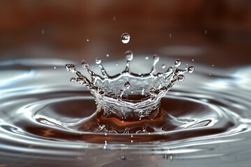 water drop splash