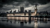 Fototapeta Big Ben - monarchy english parliament