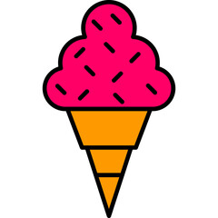 Sticker - Ice Cream Icon