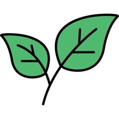 Sticker - Leaves Icon