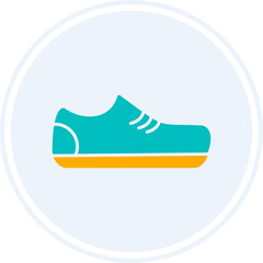 Canvas Print - Gym Shoes Icon