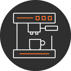 Poster - Coffee Machine Icon