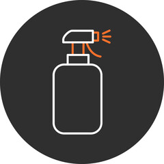 Sticker - Cleaning Spray Icon