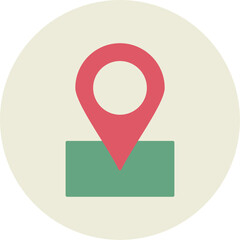 Sticker - Map Icon