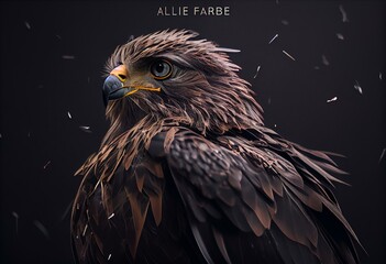 Wall Mural - taube 3. Generative AI