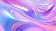 Holograficzna tapeta opalowa - technika i sztuka. Różowe, fioletowe i niebieskie odcienie tła cieczy o nieregularnych kształtach.