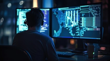 Programmers sit in front of the computer and write the source code and make changes to it