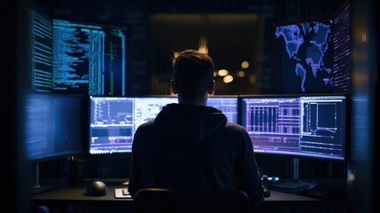 Programmers sit in front of the computer and write the source code and make changes to it