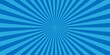 © MdLothfor - Abstract vector bright blue rays background.