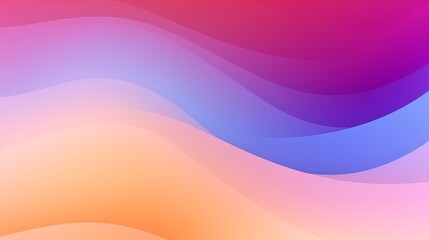 Wall Mural - Abstract colorful background with wavy gradient shapes for creative design