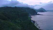 Bitou Cape Park From Above, Taiwan, Aerial View