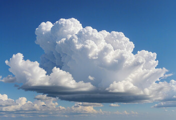 Canvas Print - realistic cloud effect on transparent background
