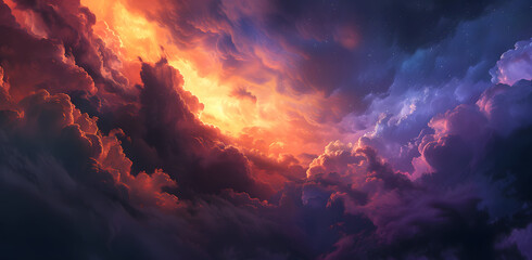 Wall Mural - colorful space galaxy cloud nebula. stary night cosmos. universe science astronomy. supernova backgr