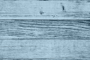 Wall Mural - Blue weathered grained wood background