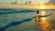 Perfume on the beach.