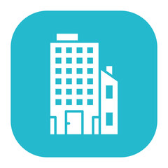 Sticker - Office Building Icon