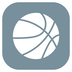 Sticker - Basketball Icon