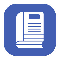 Sticker - Journal Book Icon