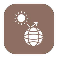 Sticker - Greenhouse Effect Icon