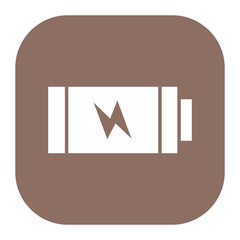 Canvas Print - Charging Battery Icon