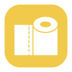 Sticker - Tissue Roll Icon