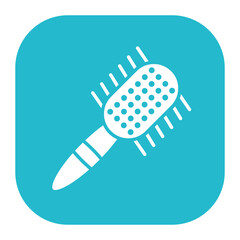 Wall Mural - Hair Brush Icon