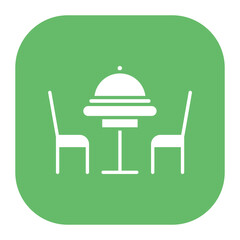 Sticker - Dinner Table Icon