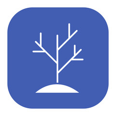 Sticker - Autumn Tree Icon