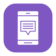 Poster - Mobile Chat Icon