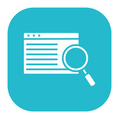 Sticker - Online Search Icon