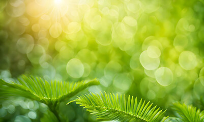 Poster - Summer sunlight bokeh