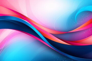 Abstract background with pink and blue waves for health awareness, Digestive System Issues