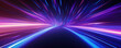 © Daniela - Amazing violet and purple neon light colours futuristic backgorund
