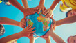 © Andrii  - United for Change: Children Advocate for a Peaceful Planet