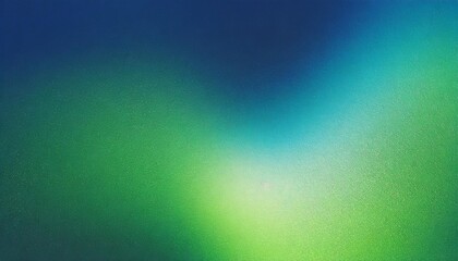 Poster - grainy gradient background blue green grunge noise texture smooth blurred backdrop website header design