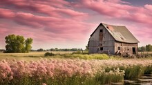 Country Pink Barn